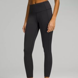 Lululemon Fast and Free High-Rise 28” Tight, black, size 4